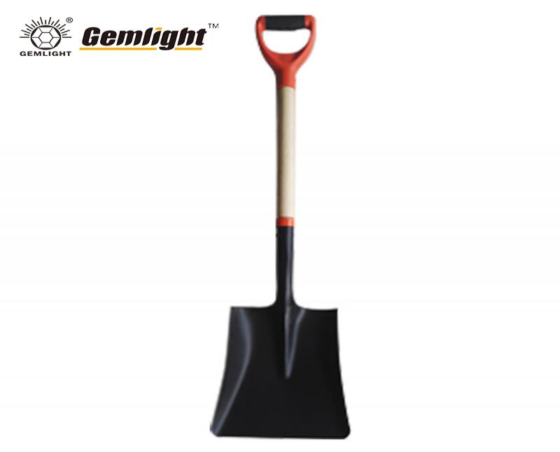 Garden Shovel Construction Agricultural Farm Tools Carbon Steel Shovel Head Wood Handle Fiberglass Handle Point Spade